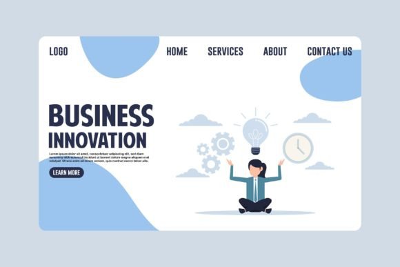 Download Landing Page Business Innovation Design - Innovation Collection