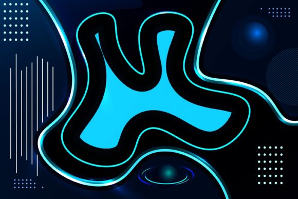 Download Abstract Neon Geometric Background - Abstract Collection