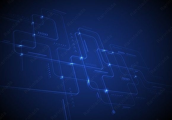 Download Abstract Technology Blue Circuit Board - Abstract Collection
