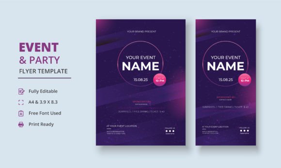 Download Event Flyer, Party Flyer, Auction Banner - Flyer Collection