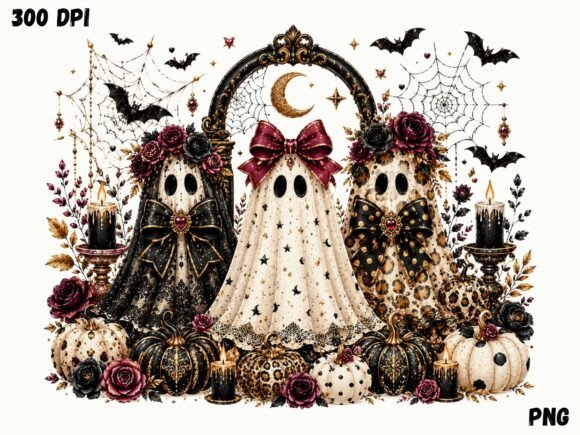 Download Spooky Ghost Animals PNG, Leopard Print - Animal Collection