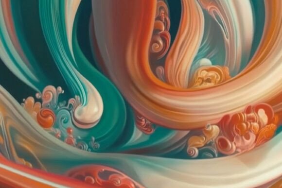 Download Abstract Colorful 3D Background Design - Abstract Collection