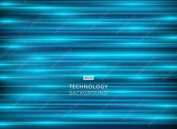 Download Abstract Technology Blue Laser Light - Abstract Collection