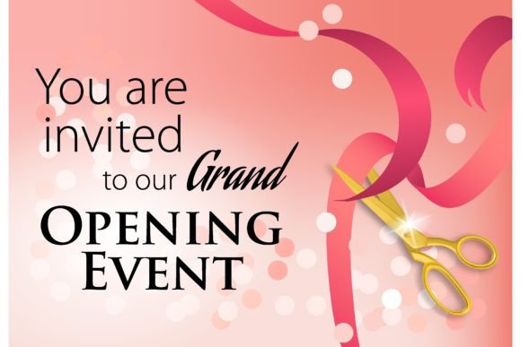 Download Grand Opening Event Lettering with Sciss - Premium Bundle