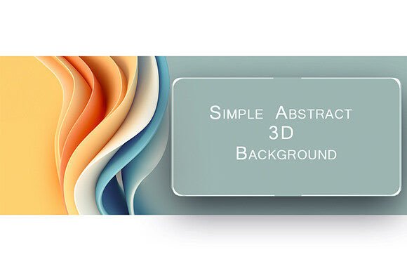 Download Simple Abstract 3D Background - Abstract Collection