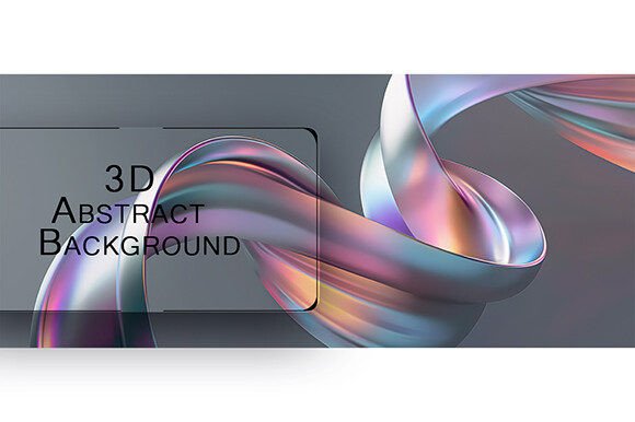 Download Modern Abstract 3D Background - Abstract Collection